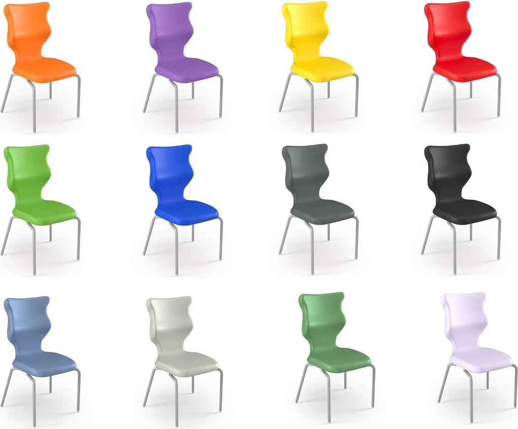 Krzesło przedszkolne i żłobkowe z tworzywa Spider rozmiar 0-3