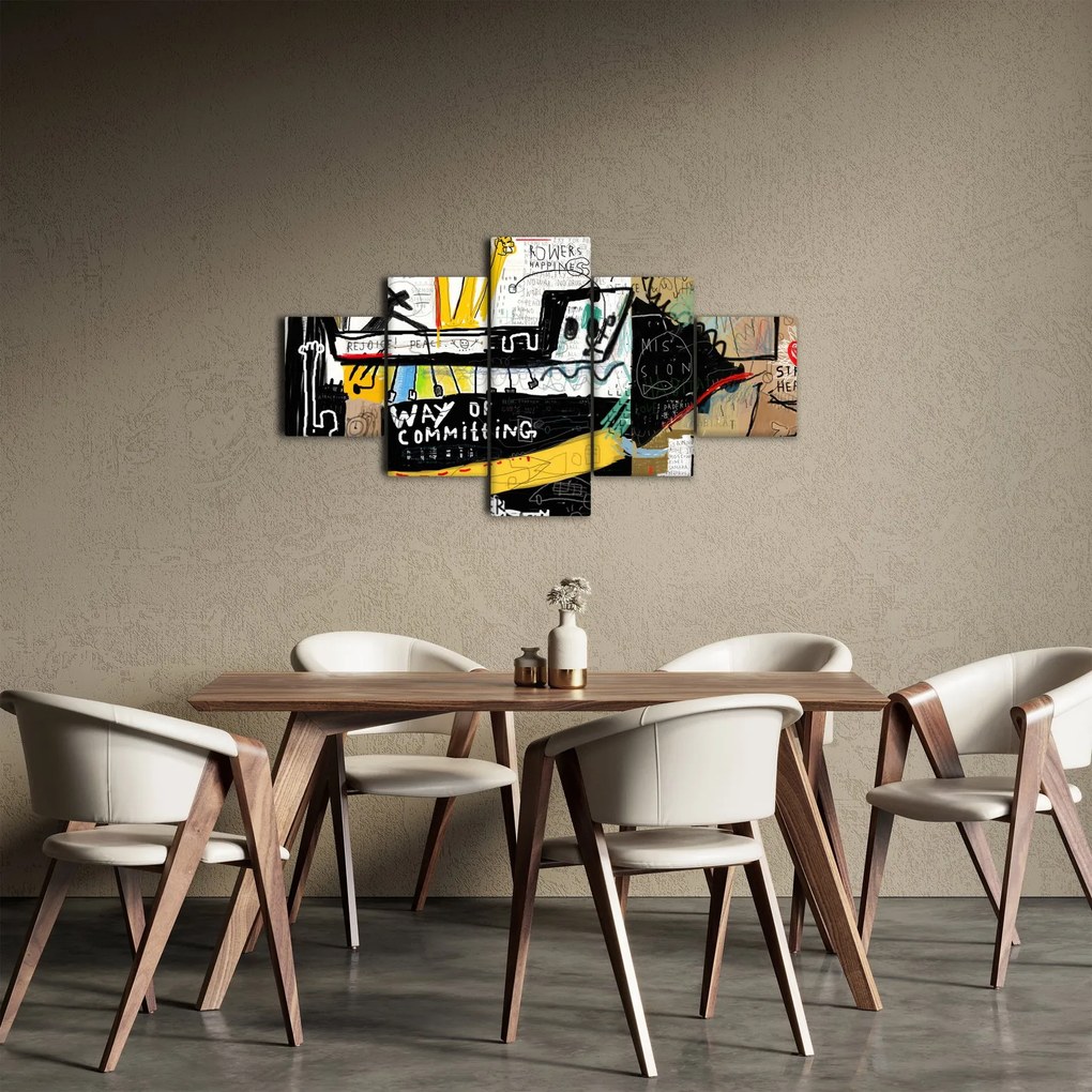 Obraz - Graffiti (125x70 cm)