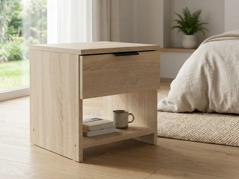 Stoliki nocne HAVANA (2 szt.), dąb sonoma