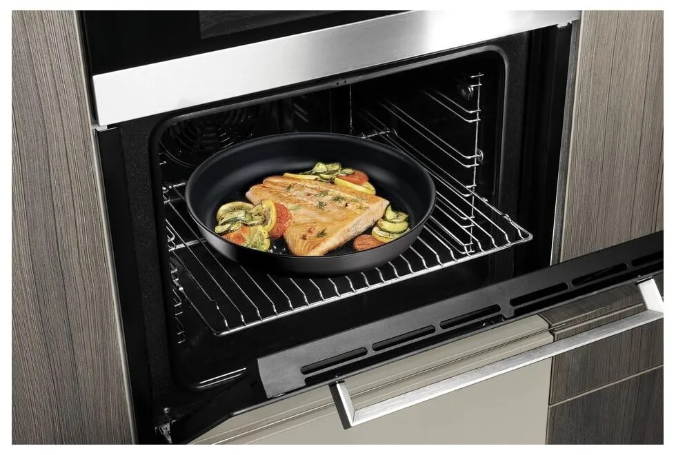 Patelnie zestaw 2 szt. z powłoką nieprzywierającą/z odpinaną rączką aluminiowe ø 28 cm INGENIO Eco Resis L3979102 – Tefal
