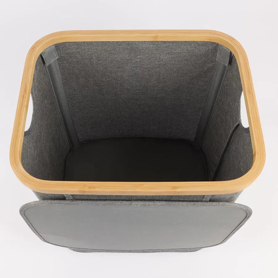 Materiałowy kosz na pranie 80L S9-K93