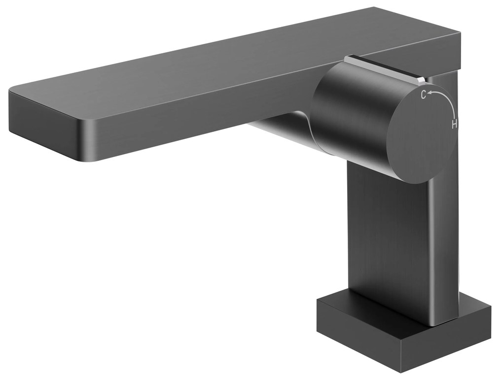 Designerska bateria umywalkowa bateria łazienkowa NT3110GKolor gunmetal