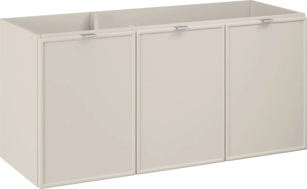 Trzydrzwiowa szafka łazienkowa Bella 120 cm, kaszmir