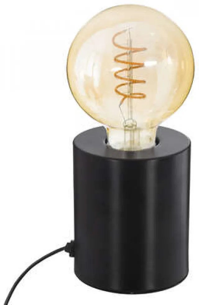 Lampa stołowa SABA 10,5 cm czarna