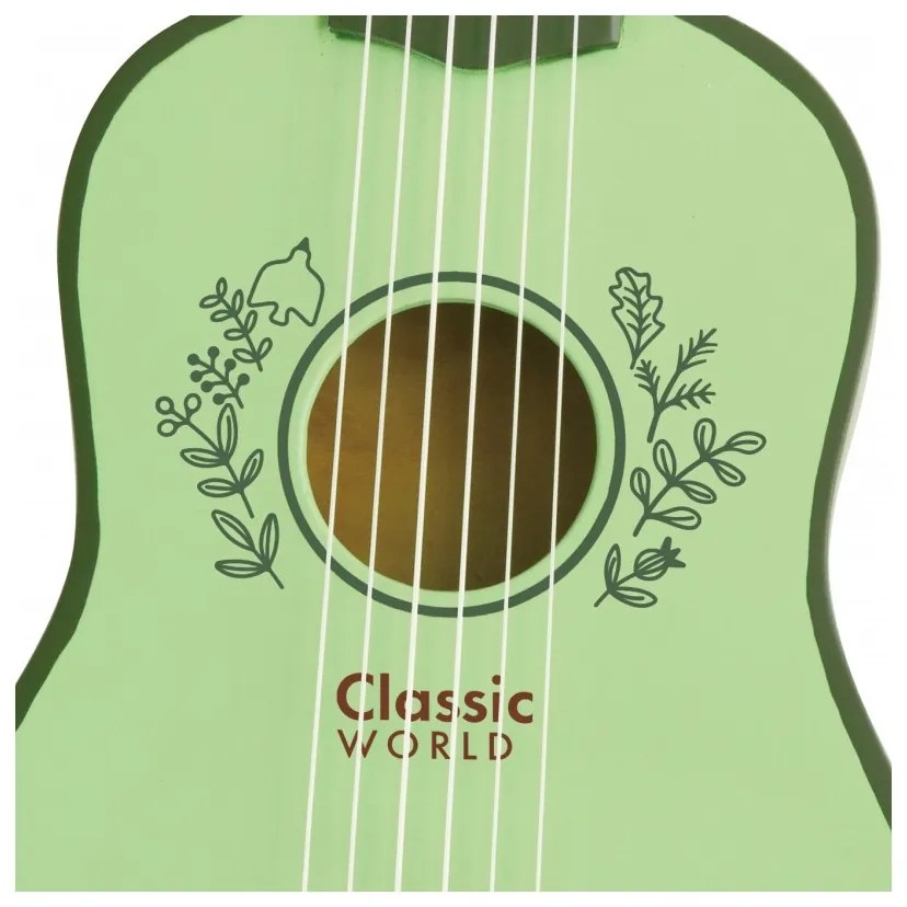 Classic world drewniana gitara vintage dla dzieci 3+