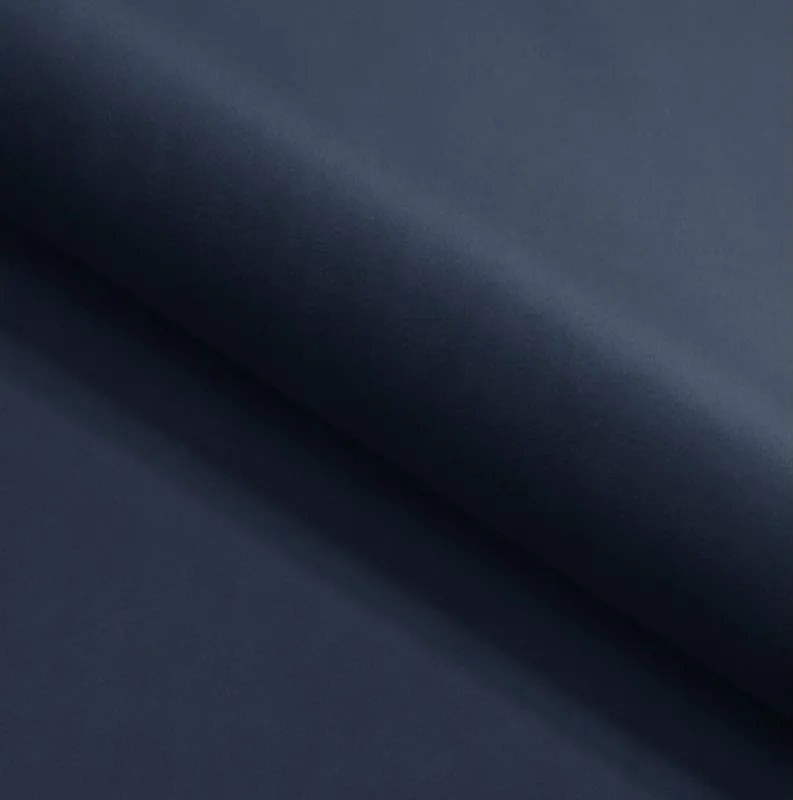 Narożnik GLAM Lewostronny z funkcją spania, zestaw z poduszkami wolnostojący tkanina RIVIERA 81 Niebieski DOMO HOME