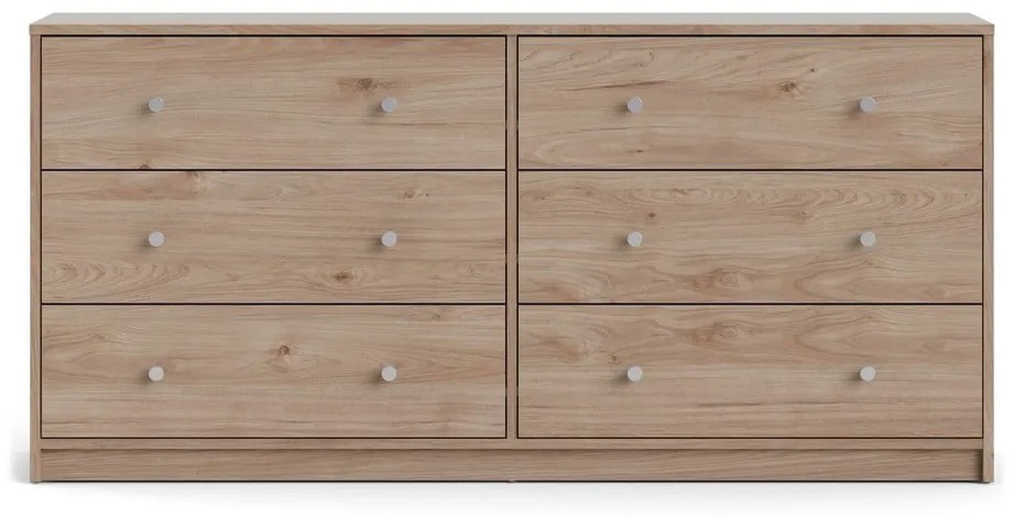 Komoda w naturalnym kolorze 143x68x32 cm May – Tvilum