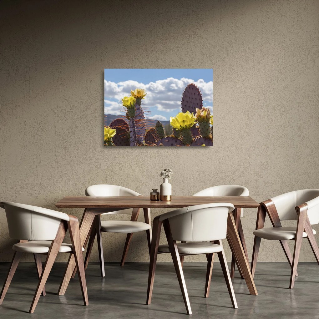 Obraz na szkle opuncji (70x50 cm)