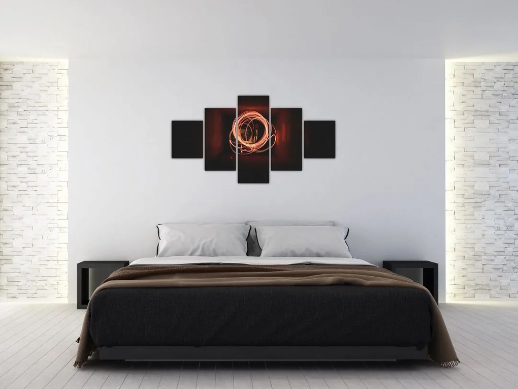 Obraz - linie w tunelu (125x70 cm)
