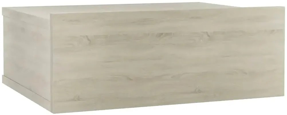 Minimalistyczna wisząca szafka nocna dąb sonoma N1-E87