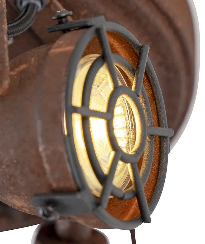 Stylowy reflektor rdzawo-brązowy 3-punktowy - Sorra