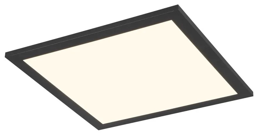 Czarna lampa sufitowa LED 29.5x29.5 cm Beta – Reality