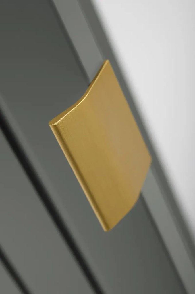 Szafka łazienkowa HARMO 31 cm szaro-zielony półmat KROFAM