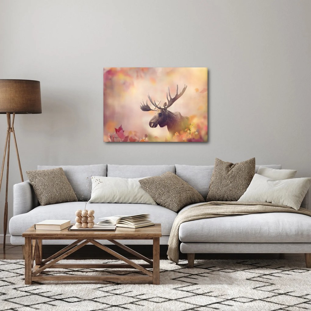 Obraz - Las w jesiennych liściach (70x50 cm)