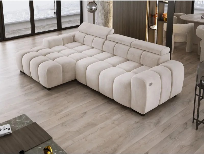 Narożnik OMBO S MINI Lewostronny z Elektryczną Regulacją WERSAL