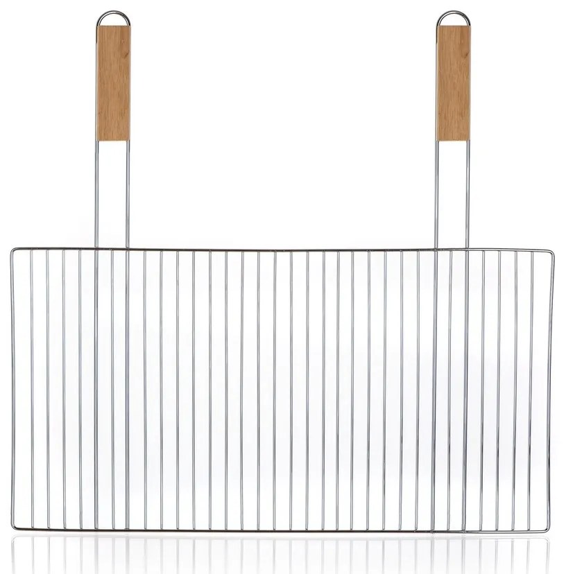 Happy Green Ruszt do grillowania BBQ stalowy, 57 x30 cm