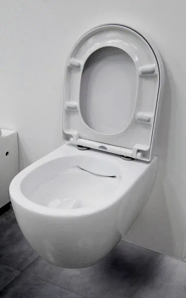 Kompletny zestaw WC 1: Miska WC NT2038Stelaż podtynkowy G3004A z panelem - Deska Soft-Close