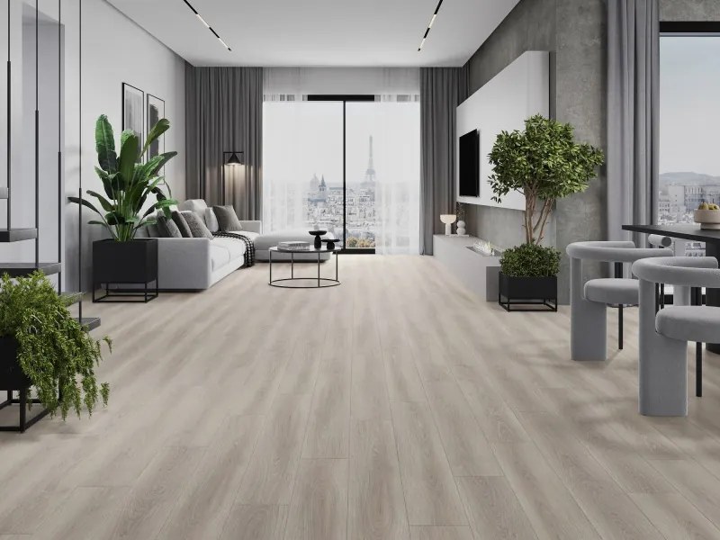 Mexen Wilson panele winylowe 1240 x 182 mm SPC 6,5 mm, podkład IXPE 1,5 mm, 4 V-Fuga, Dąb - F1058-1240-182-505-4V1-01
