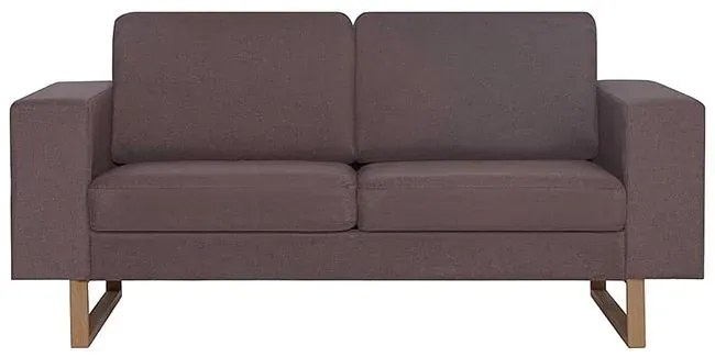 Elegancka dwuosobowa sofa- taupe P3-R81