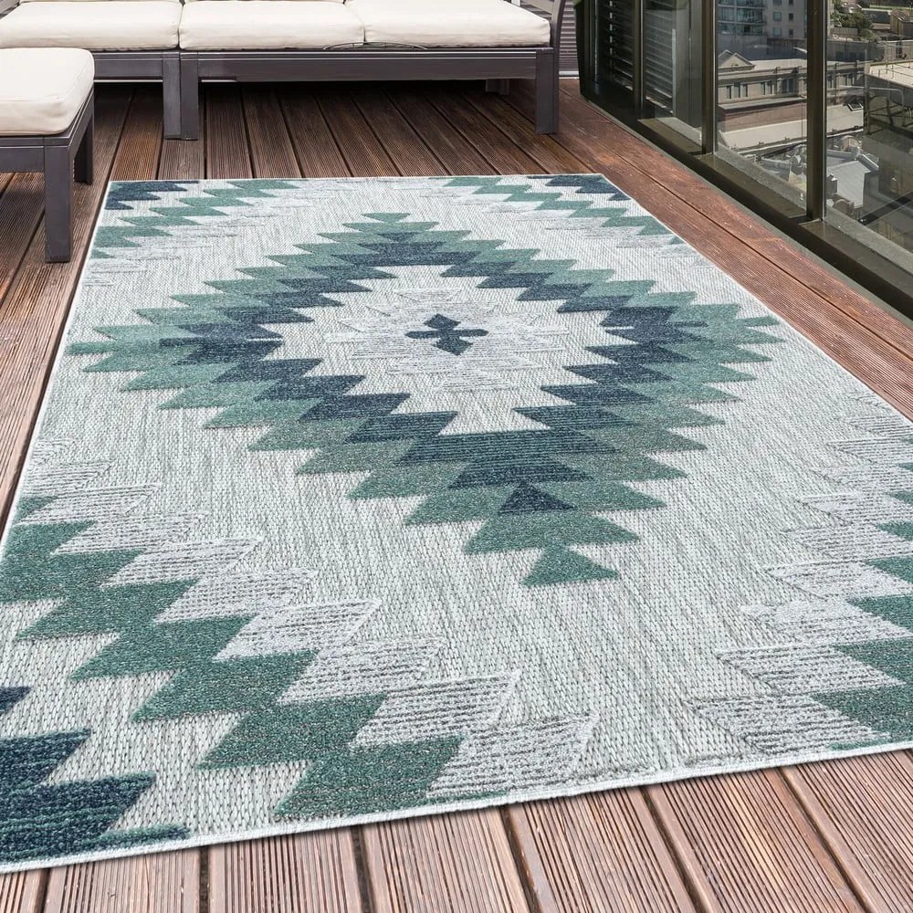 Niebieski chodnik odpowiedni na zewnątrz 80x250 cm Bahama – Ayyildiz Carpets