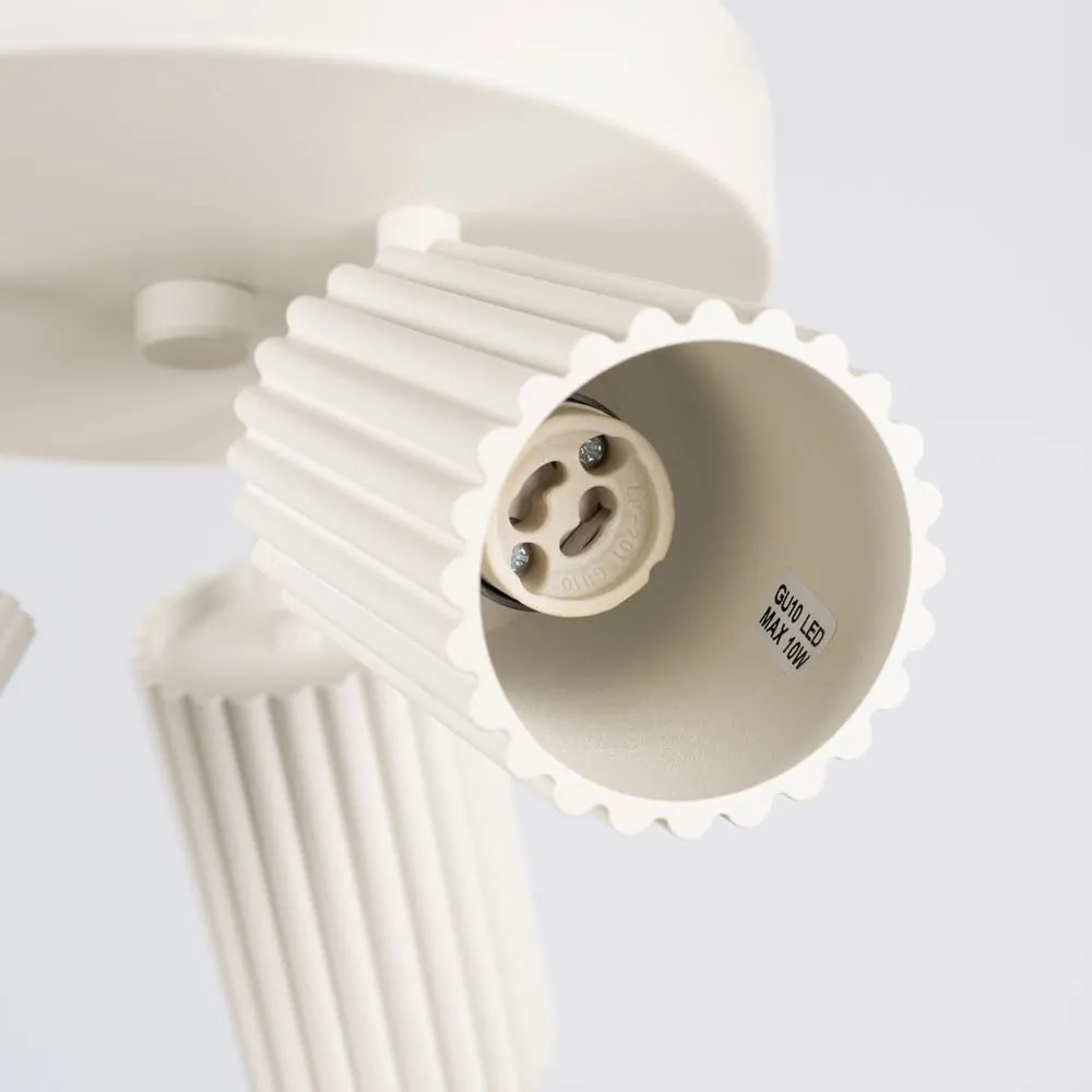 Kremowa lampa punktowa Gleam – Sollux