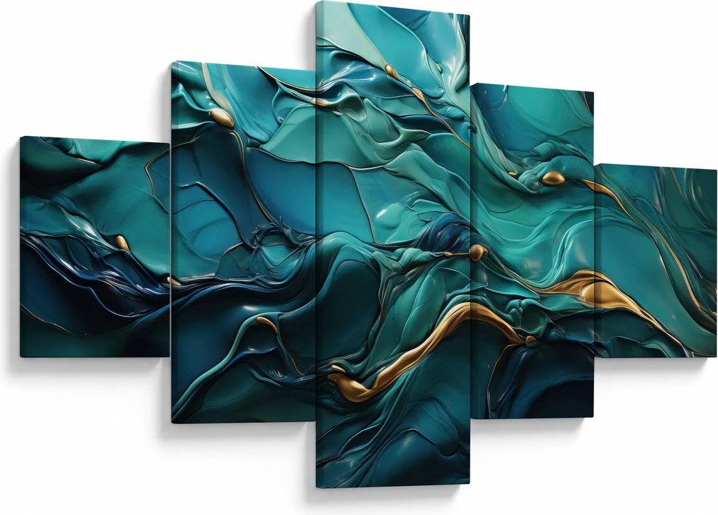 Obraz - Tekstury abstrakcyjne (125x70 cm)