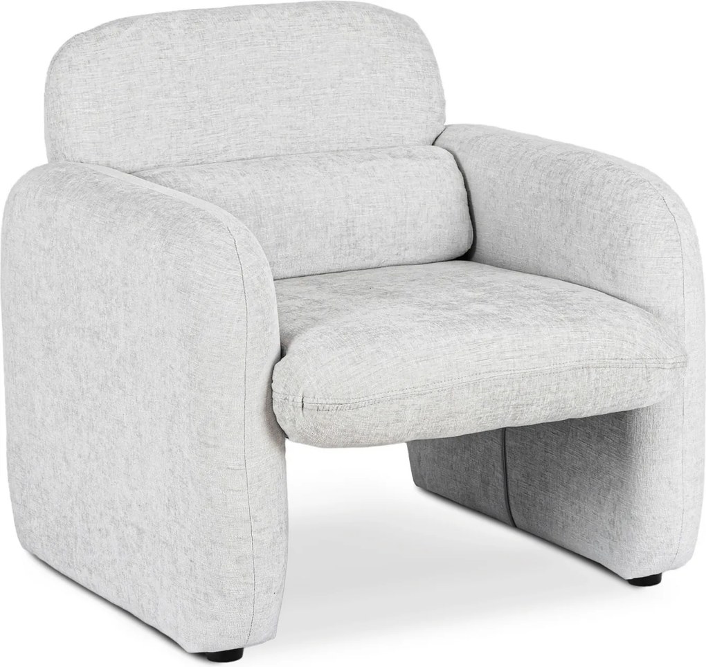 Fotel Wypoczynkowy do Salonu TOGO Szary Nowoczesny