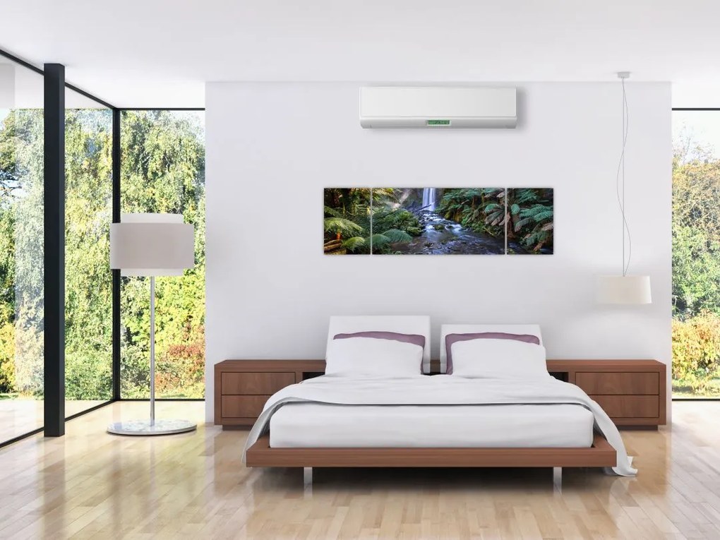 Obraz australijskiego lasu deszczowego (170x50 cm)