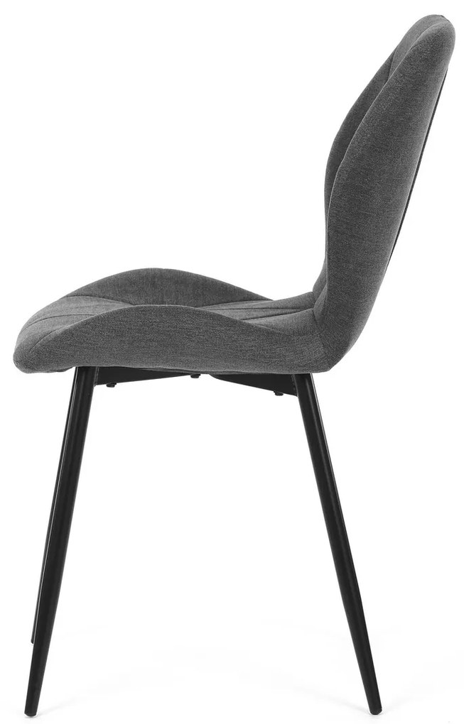 Zestaw krzeseł do jadalni CT-285 GREY2, 4 szt.