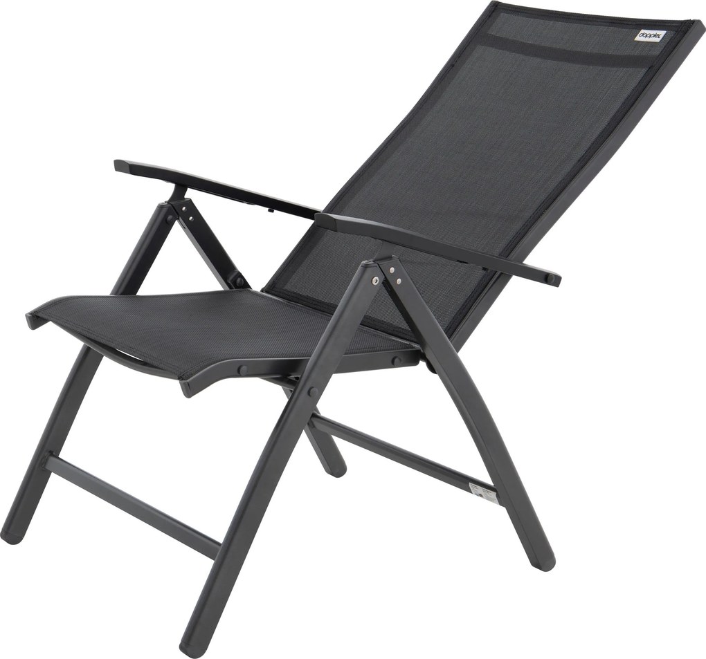 Doppler BERGAMO EXPERT zestaw mebli ogrodowych 4+1 antracyt