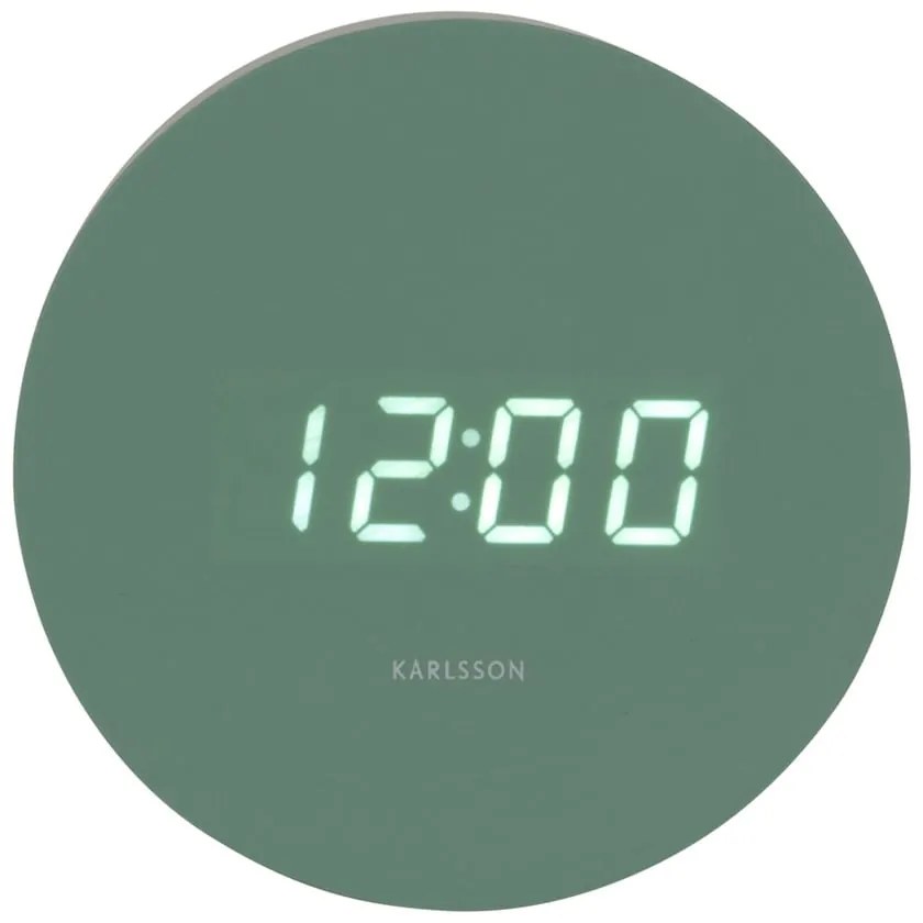 Budzik cyfrowy ø 9 cm Spry Round – Karlsson
