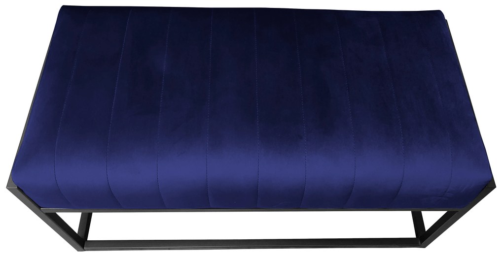 Ławka KAYA LOFT MG16 pufa podnóżek metal