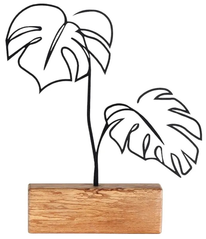 Metalowa figurka Leaves – Mioli Decor