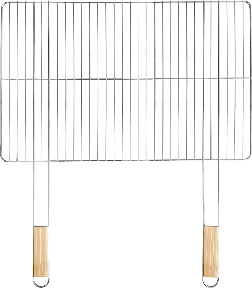 PROSTOKĄTNY RUSZT DO GRILLOWANIA 69X60 CM