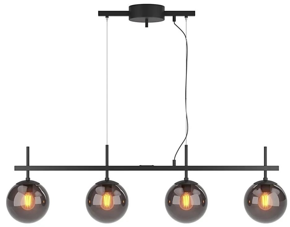 ByRydens 4202360-4505 - Żyrandol na lince BOYLE 4xE27/8W/230V