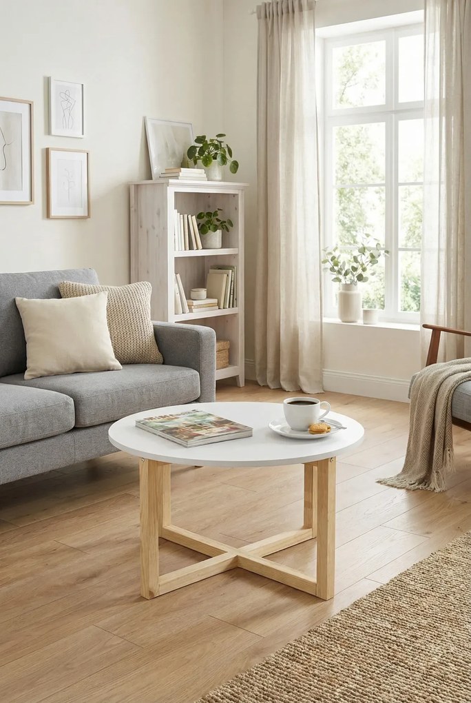 Okrągły stolik kawowy E2-P64