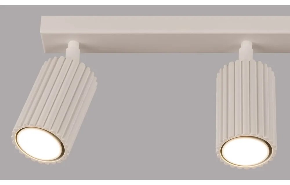 Kremowa lampa punktowa 6,5x45 cm Gleam – Sollux