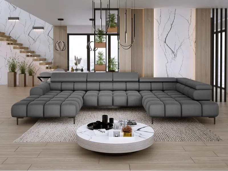 Narożnik PLAZA XL Prawostronny Tkanina SOLAR 96 WERSAL