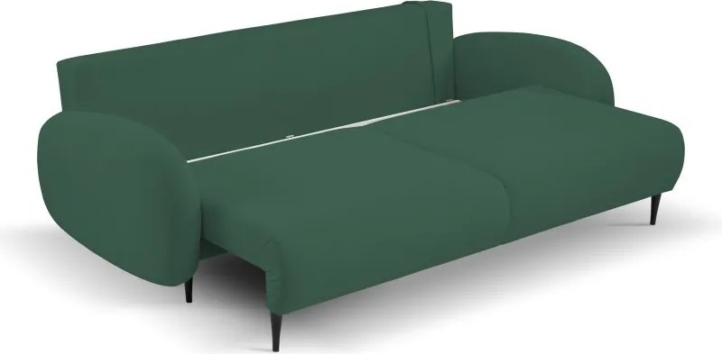 Sofa SOFT z funkcja spania i pojemnikiem ZIELONY RUN AGAIN 36
