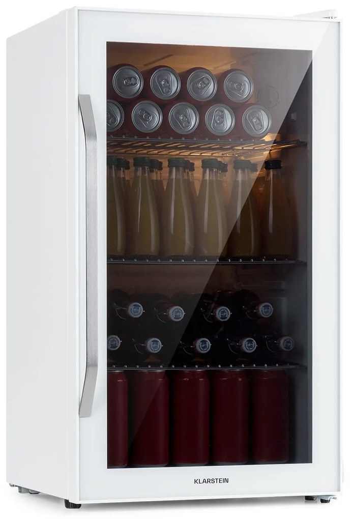 Klarstein Beersafe Reflect 85cm 80L Lodówka na Napoje Biały