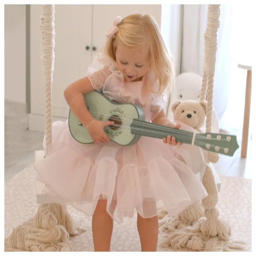 Classic world drewniana gitara vintage dla dzieci 3+