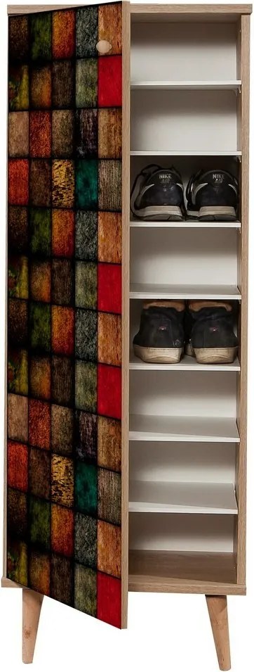 Szafka na buty Mega Sonoma Oak Cubes