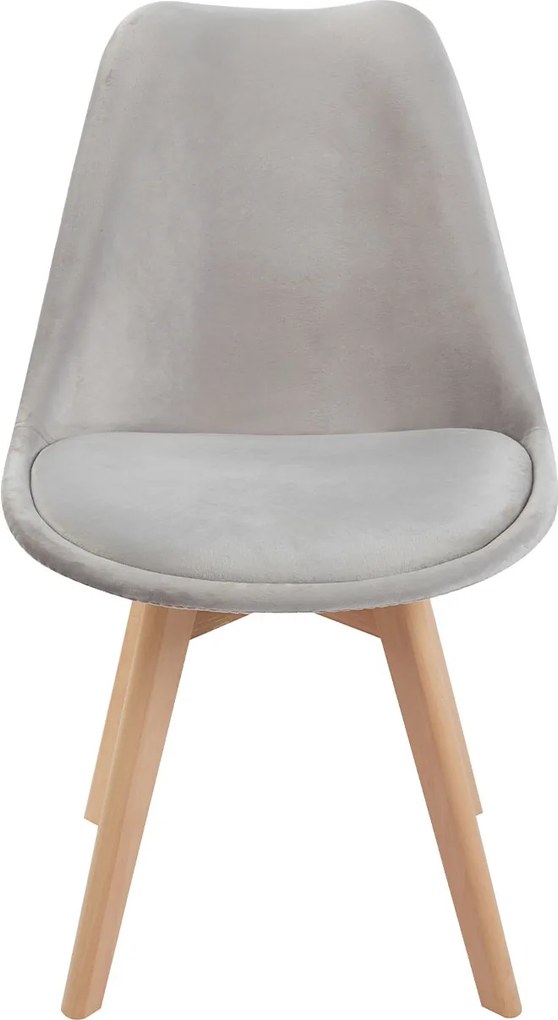 Zestaw 4 Krzese Synk Aksamitne