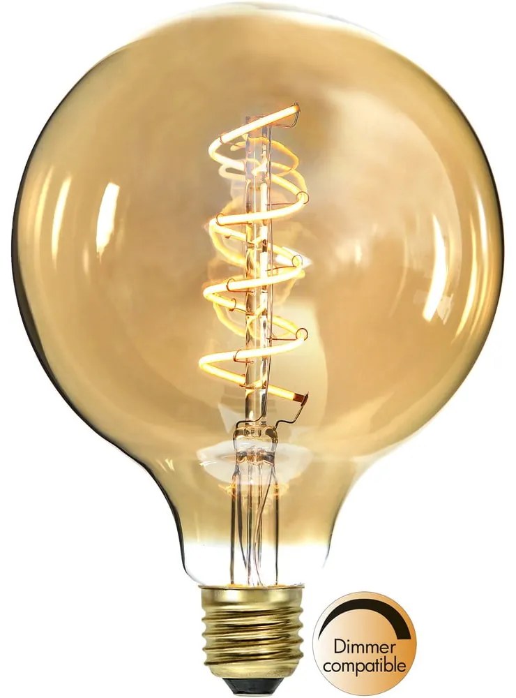 Żarówka filamentowa ze ściemniaczem i ciepłym światłem z gwintem E27, 3 W Spiral Filament – Star Trading