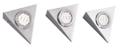 Paul Neuhaus 1119-55-3 - SET 3x LED Oświetlenie do mebli z czujnikiem LED/2,5W/230V