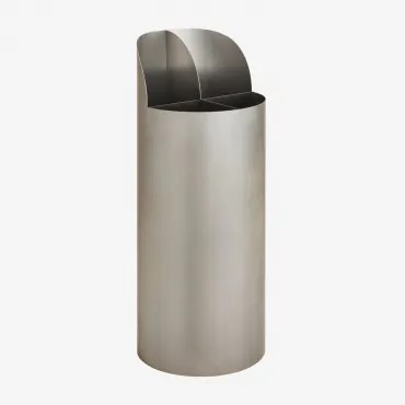 Stojak Na Parasole Ze Stali Nierdzewnej Maurizio Szczotkowana Szarość - Sklum