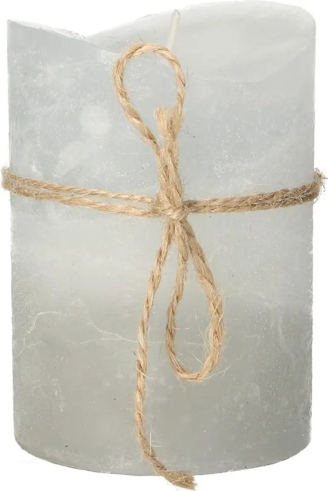 Świeca Dorotea 10cm grey cristal