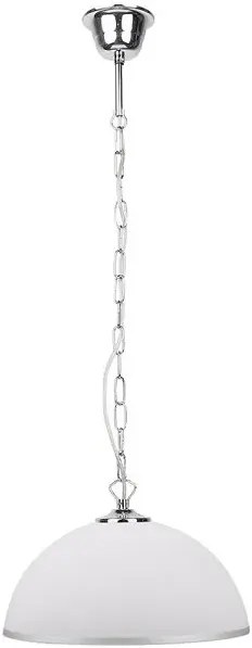 Szklana lampa wisząca z ozdobnym zawiesiem - 3X V157 A5-T19