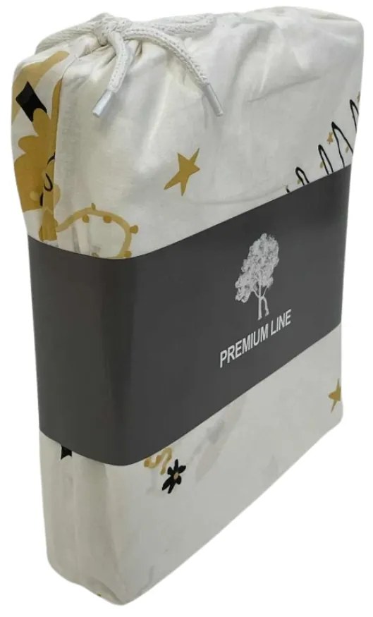 PrzytulneMieszkanie.pl PrzytulneMieszkanie.pl Bawełniana pościel FROST & GOLD biała Rozmiar pościeli: 70 x 90 cm | 140 x 200 cm