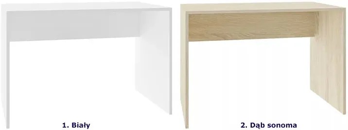 Białe minimalistyczne tanie biurko R5-S14